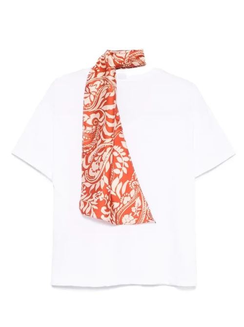 T-shirt con foulard Liu Jo | WA5154J6308.M9541